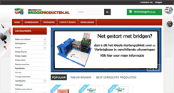 Desktop Screenshot of bridgeproducten.nl